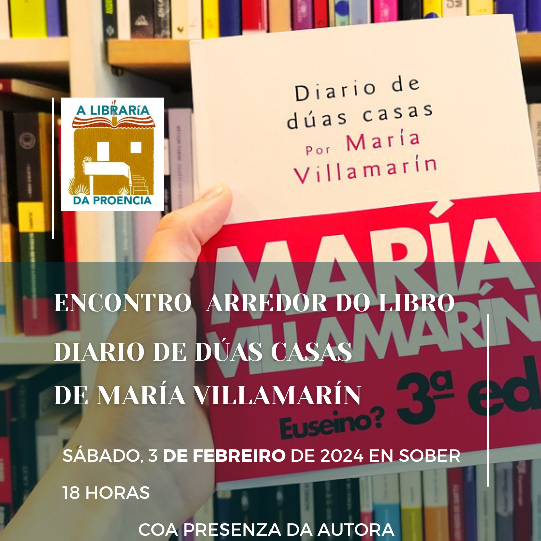 Encontro arredor de Diario de dúas casas, de María Villamarín